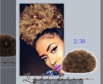 High Puff Ponytail (Option: 1BT30 S)