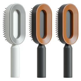 Self Cleaning Hair Brush For Women One-key Cleaning Hair Loss Airbag Massage Scalp Comb Anti-Static Hairbrush (Option: Set T)